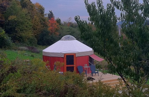 Waterville House | Exclusive Yurt Rental with Private Floors and Great Amenities