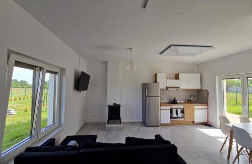 Lokciowe House | Scenic Getaway at Z Widokiem na Wydmę with Ocean Views