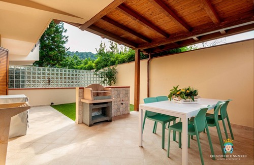 Milazzo House | Inviting Zagara Apartment with Pool and Ocean View