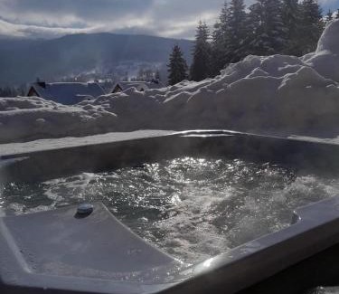 Zawoja House | Relax at Zawoja Nad Koroną with Hot Tub and Ocean View
