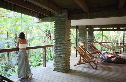 Prumirim House | Tranquil Retreat in Atlantic Forest with Pool & Spa