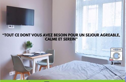 Saint-Quentin Apartment | ZenkaSerenity- 5min Centre A29-26, Ferme moderne