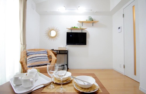 Katasekaigan Apartment | Discover Zens Enoshima 203: Ideal for Families & Relaxation
