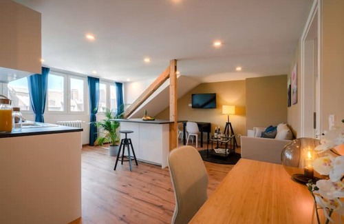 Saarbruecken Apartment | Central 70 sqm Rooftop Apartment Ideal for Families