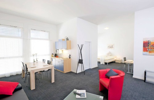 Cham Apartment | Premier ZG Iris Apartment with Spa & Child-Friendly Amenities