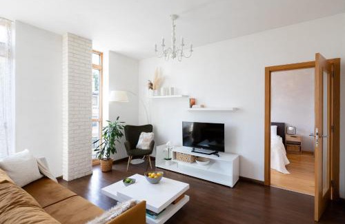 Avoti Apartment | Cozy Ziedondarza Park One Bedroom Apartment with Balcony