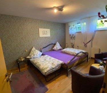 Waldbockelheim House | Zimmer 2 inkl eigenem Bad
