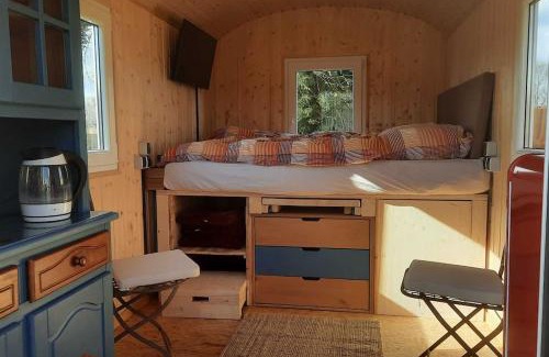 Steinhoefel Apartment | Cozy Zirkuswagen Glamping: Oceanfront with Kitchen & Netflix