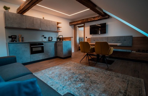 Colli In Pusteria Apartment | Relax at Zirm Apartment: Hot Tub & Infrared Sauna Retreat