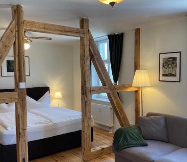 Lubbenau/Spreewald Apartment | Inviting Stay at Zum alten Müller-Jäger with Hot Tub & Breakfast
