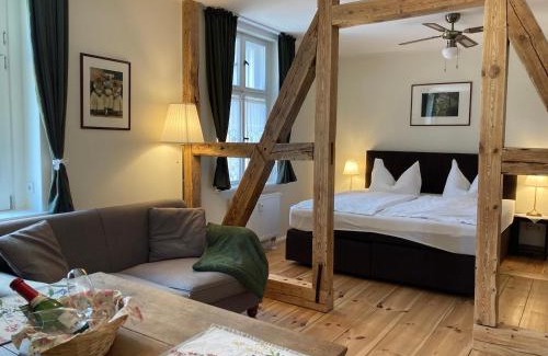 Lubbenau/Spreewald Apartment | Inviting Stay at Zum alten Müller-Jäger with Hot Tub & Breakfast