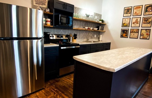 Marceline Apartment | Explore Zurcher on Main: Historic Apartment Near Disney