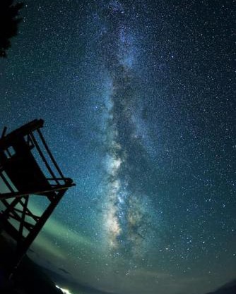大自然の中で満天の星空体験