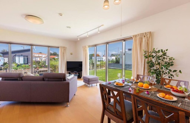 庭付き一棟貸 ビーチまで3分 宇利島車で7分 最大8人 Luana house