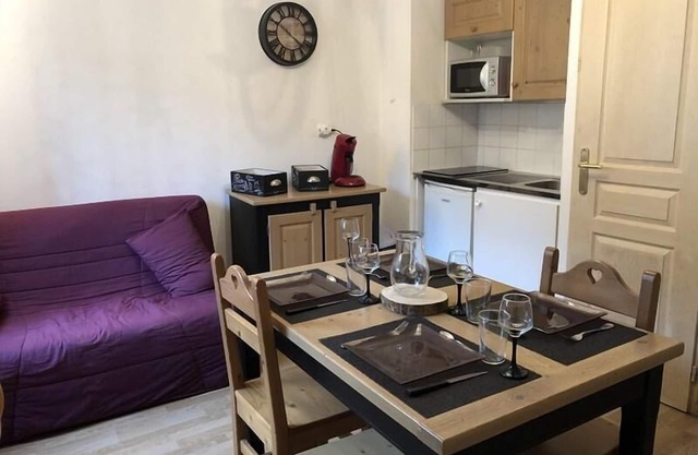 10m from resort center, 2nd floor, tv, ski locker, 21m², Montgenèvre