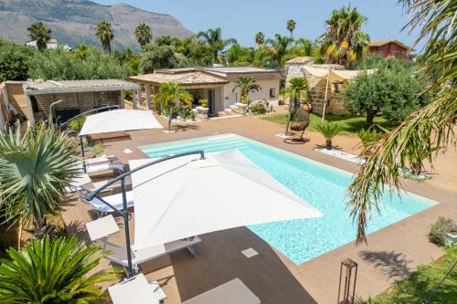 14th Oasis Family Room In Villa With Pool Near Palermo