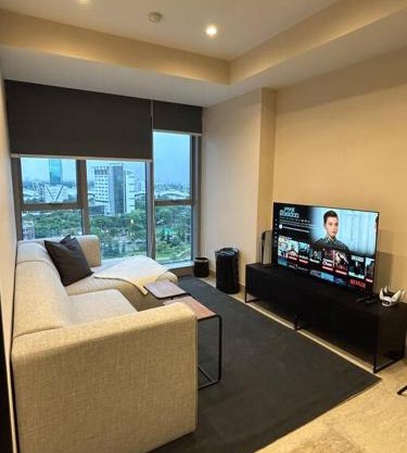 1BR Branz BSD: PS5, King Size Bed, and 4K OLED TV