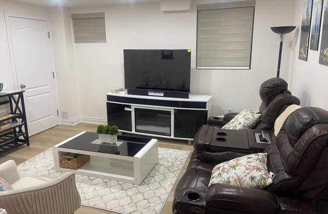 2-bedrm basement apartment in Milton; near park, shops, restaurants & hospital