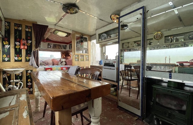 2 x Double Bed Glamping Wagon at Dalby Forest