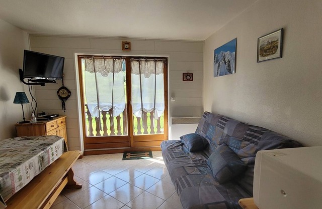 25m² Studio, balcony, perfect for 4 in the mountains