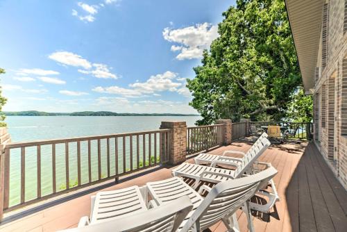 3,000 Sq Ft A-Frame Home on Kentucky Lake with Dock!