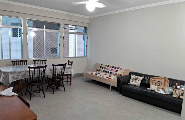 3 Bedroom Apartment Facing Itararé Beach/SV