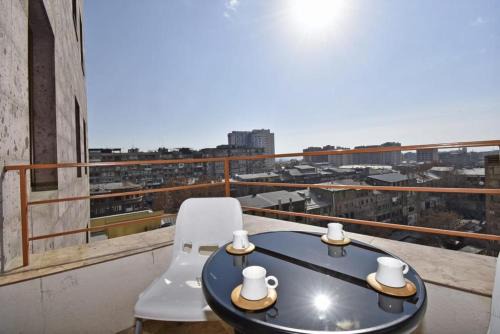 31. Appartament in new building in center of city with view on Ararat mountain