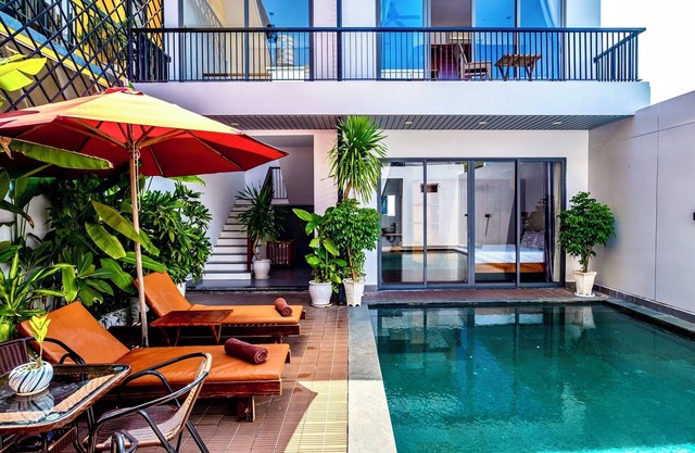 3BR Villa with Private Pool near An Bang Beach - Free Bikes