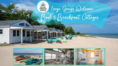 4 Beachfront Cottages - New Bathrooms and Roofs