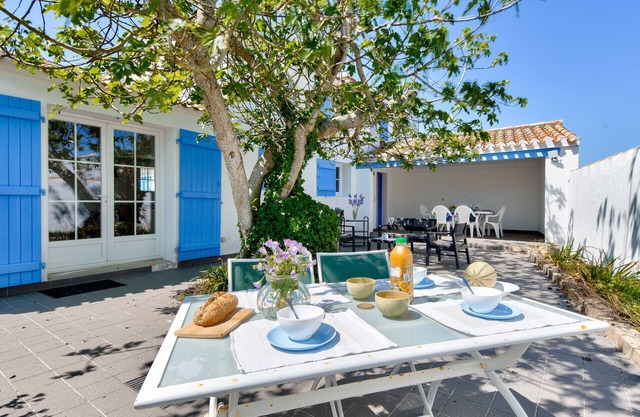 500 m from the beach - House for 6 - Terrace