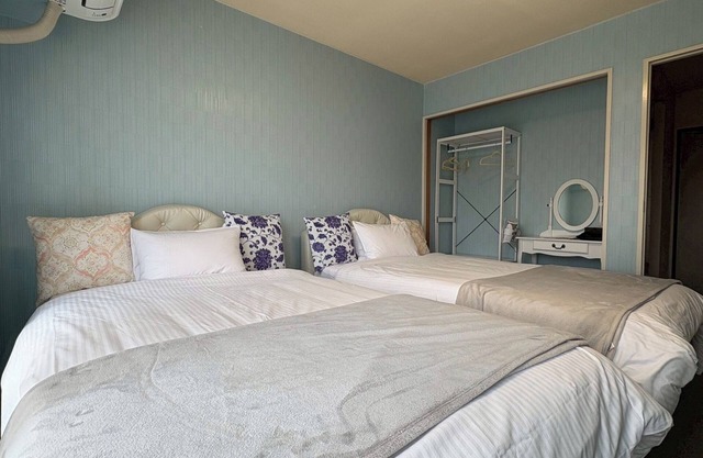 602Twin room with shower room 2 semidouble beds Near Kanazawa Castle Park/Kanazawa Ishikawa