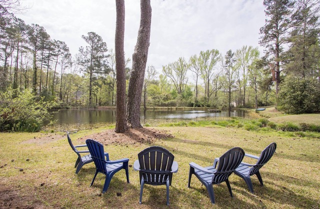 7-Acre Estate with Pond and Game Room