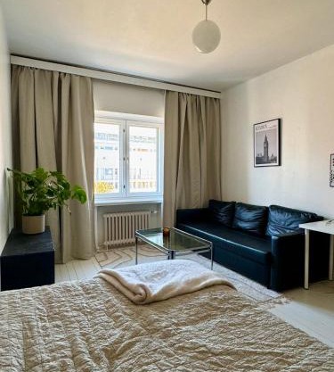 A cozy studio apartment in Vallila