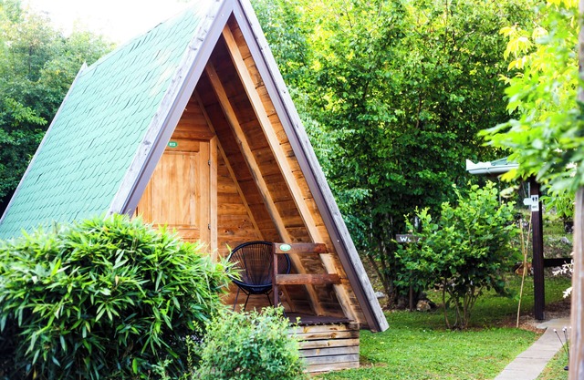 A-Frame Glamping Lana Haus,-with shared bathrooms, Plitvice lakes