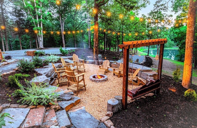A-Frame Retreat on Private Pond