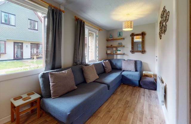 A holiday lodge located within the grounds of Tolroy Manor