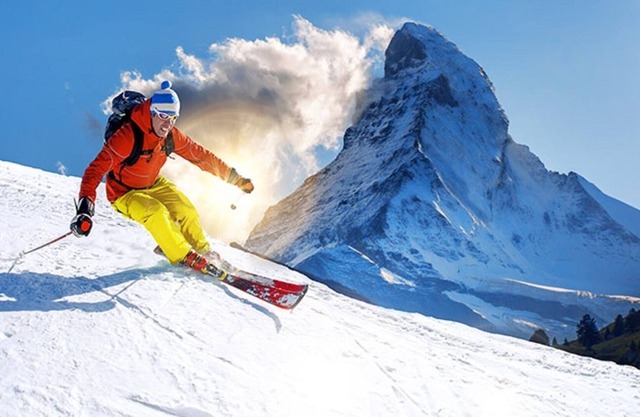 A SPECTACULAR CHALET IN THE SNOW CAPED ZERMATT