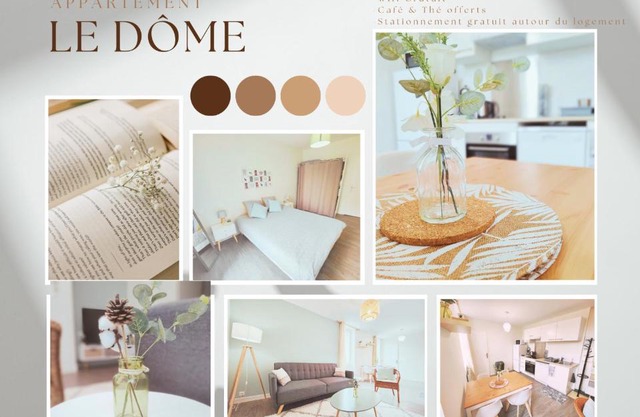 Agréable T2 neuf -le DÔME-