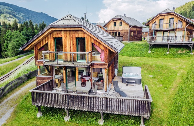 Alpine house near ski resort at unique location