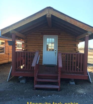 Alaska Log Cabins on the Pond