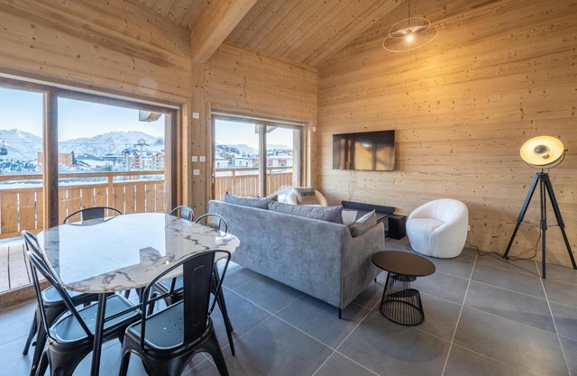Alpe d'Huez Houses - Chez Ernest - Gentianes - Magnifique 1 chambre cabine