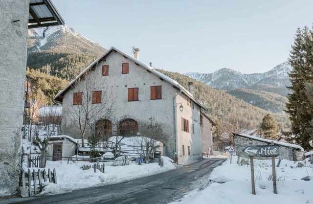 Alpine duplex apartment for 9 people