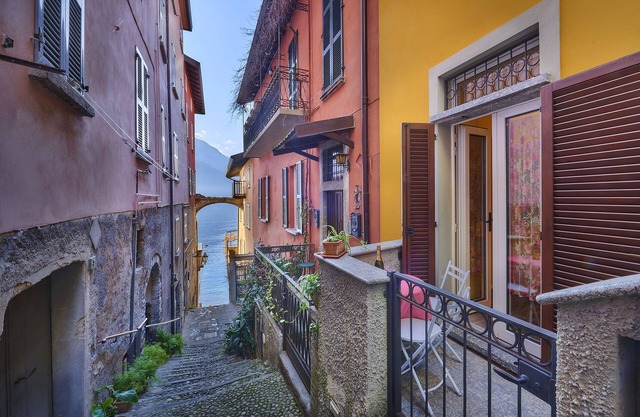"ANNINA'S HOUSE" Centro Varenna, Lake COMO beautiful as written by Rick Steves.
