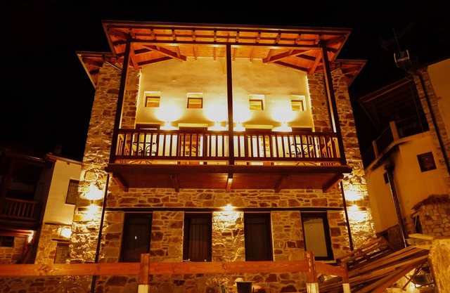 Annousa's Sirokos Studio for 2-4, balcony with superb view of seascape sunsets