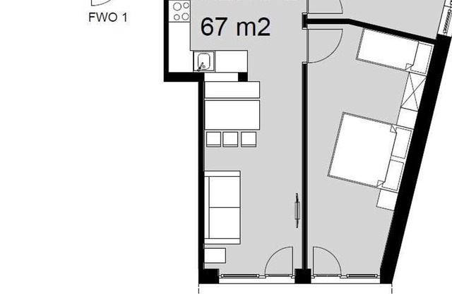 Ap 2 with 2 separate bedrooms with box spring bed, max 7 people. - Apart Wachter