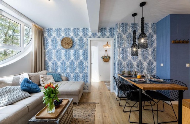 APARTAMENT 20B BLUE MARINE Poddąbie Basen Odkryty Brodziki Plac Zabaw dwie sypialnie