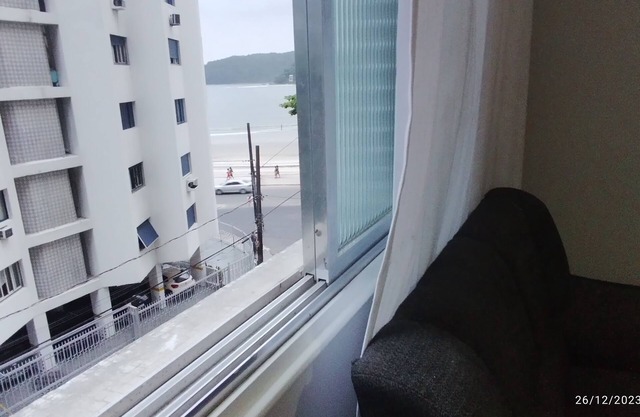 Apartamento pé na Areia 1 Quarto Gonzaguinha SV