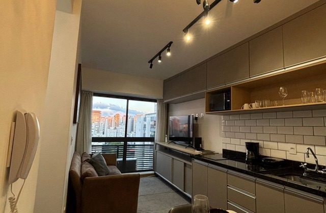 Apartamento completo em frente ao Allianz Parque c/1 vaga