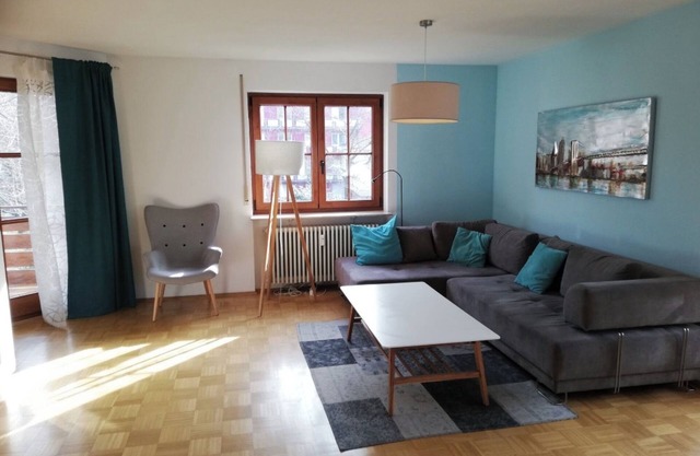 Apartment '2 Zimmer Appartement 31' with Shared Garden, Balcony and Wi-Fi
