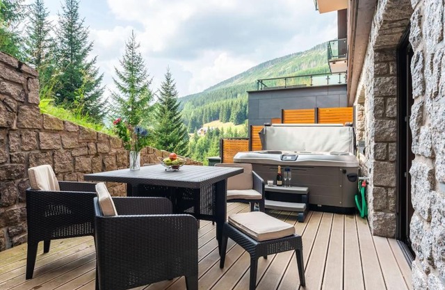 Apartment Adélka 104, private wellness - whirlpool, sauna, parking